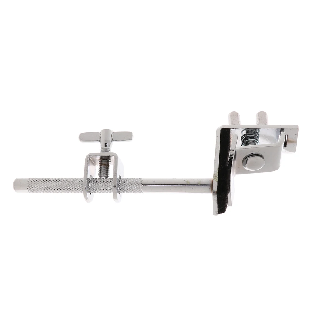 Tambourine Rattle Percussion with Clip Holder for Stage Performance Accompaniment