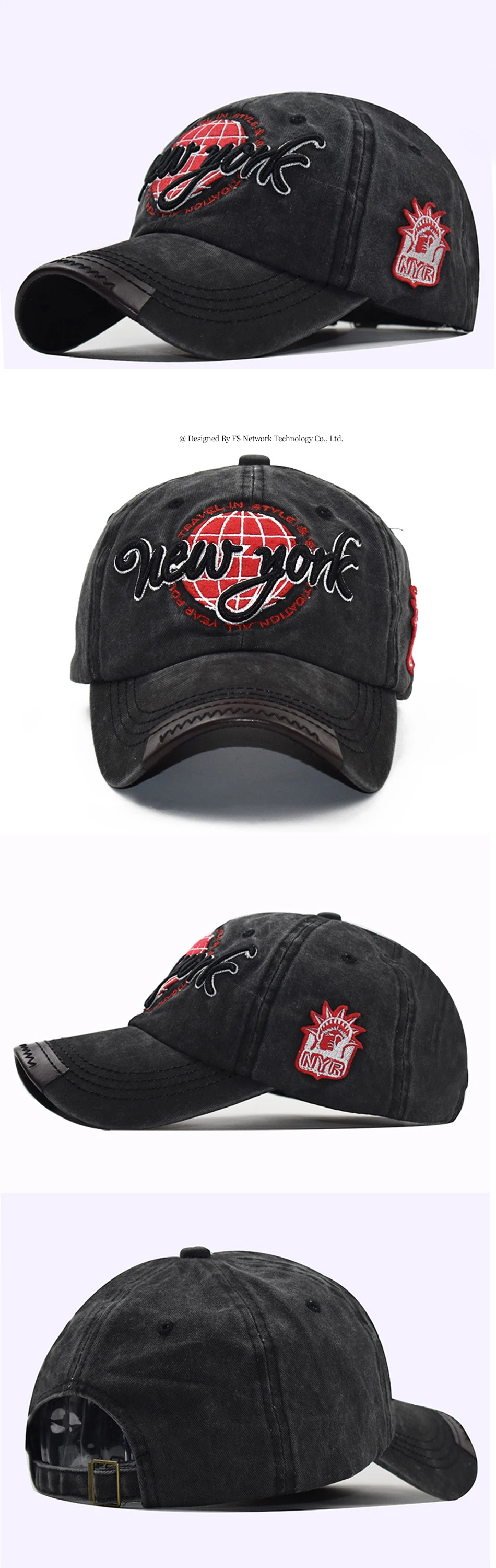 branded baseball caps
