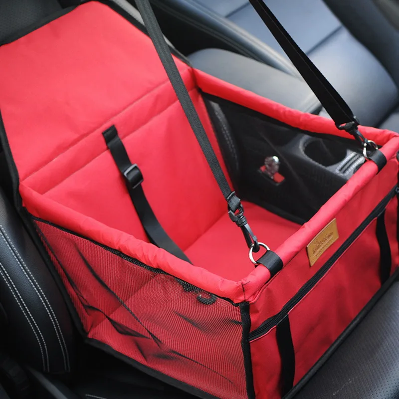 Travel 2 in 1 Carrier For Dogs Nylon Waterproof Folding Thick Pet Cat Dog Car Booster Seat Cover Outdoor Pet Bag Hammock Oxford