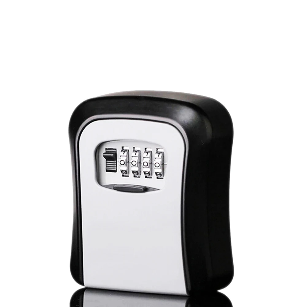 Wall Mounted Digital Key Storage Organize Boxes 4 Digit Combination