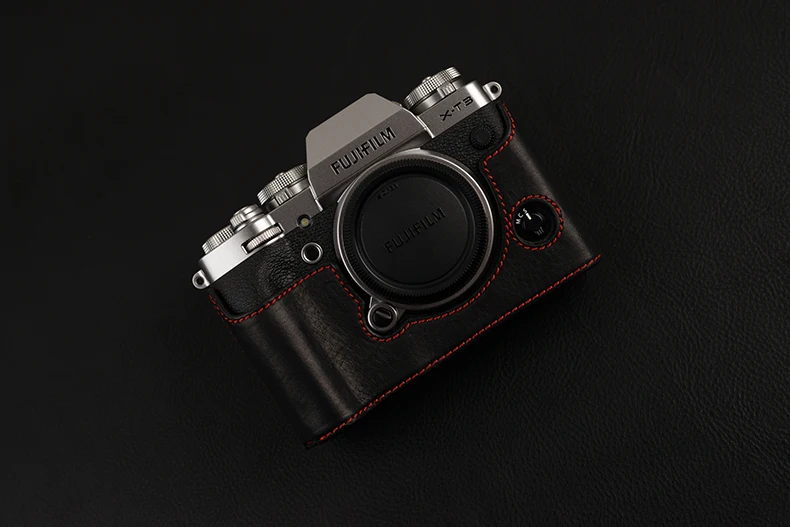 VR брендовый чехол для камеры из натуральной кожи, полусумка, боди для Fujifilm XT3 XT3 Fuji X-T3, сумка для камеры ручной работы