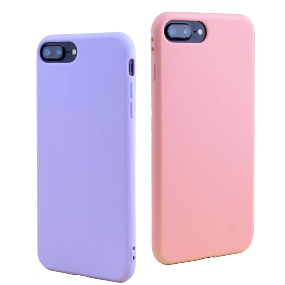 

Silicone Phone Case For iPhone 8 Plus Cover Soft For iPhone 7 6 6S Plus 5 5S SE Phone Fundas Conque For iPhone X XS Max XR Capa