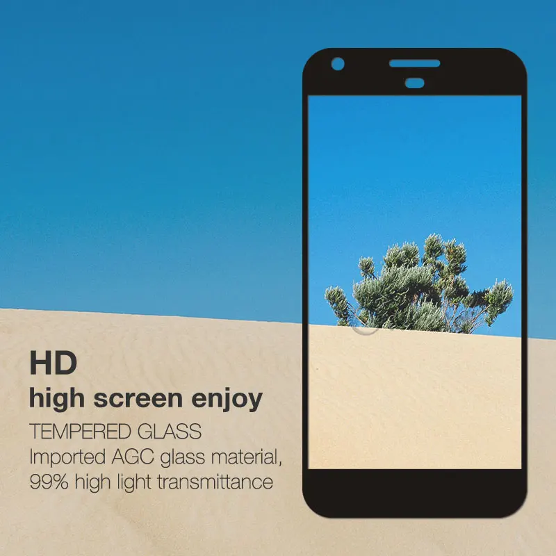 Nicotd Full Coverage Protective Film For Google Pixel 3 XL Screen Protector For Google Pixel 2 2XL XL Glass Tempered Protection (4)