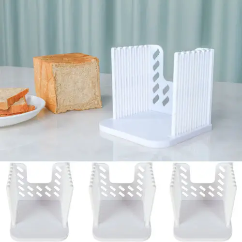 Kitchen Portable Bread Toast Slicer Cutter Maker Mold Kitchen Guide Slicing