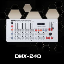 Профессиональный DMX 240 контроллер этап Освещение DJ контроллер оборудования dmx консоль для LED Пар перемещения головы Открытый Прожекторы