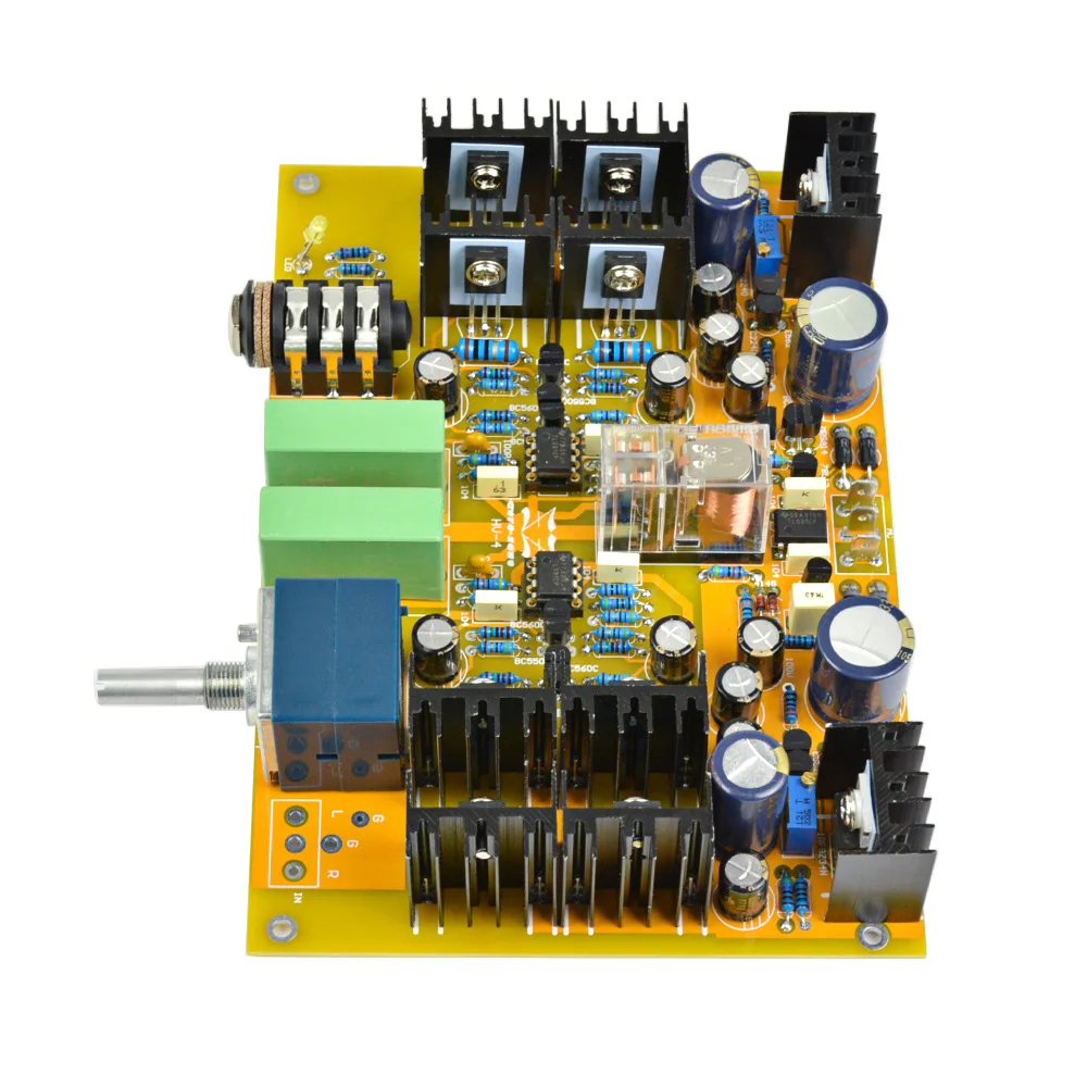 AIYIMA Lehmann HV-4 Headphone Amplifier Board With ALPS 27 Type Potentiometer AIYIMA Lehmann HV-4 Headphone Amplifier Board With ALPS 27 Type Potentiometer