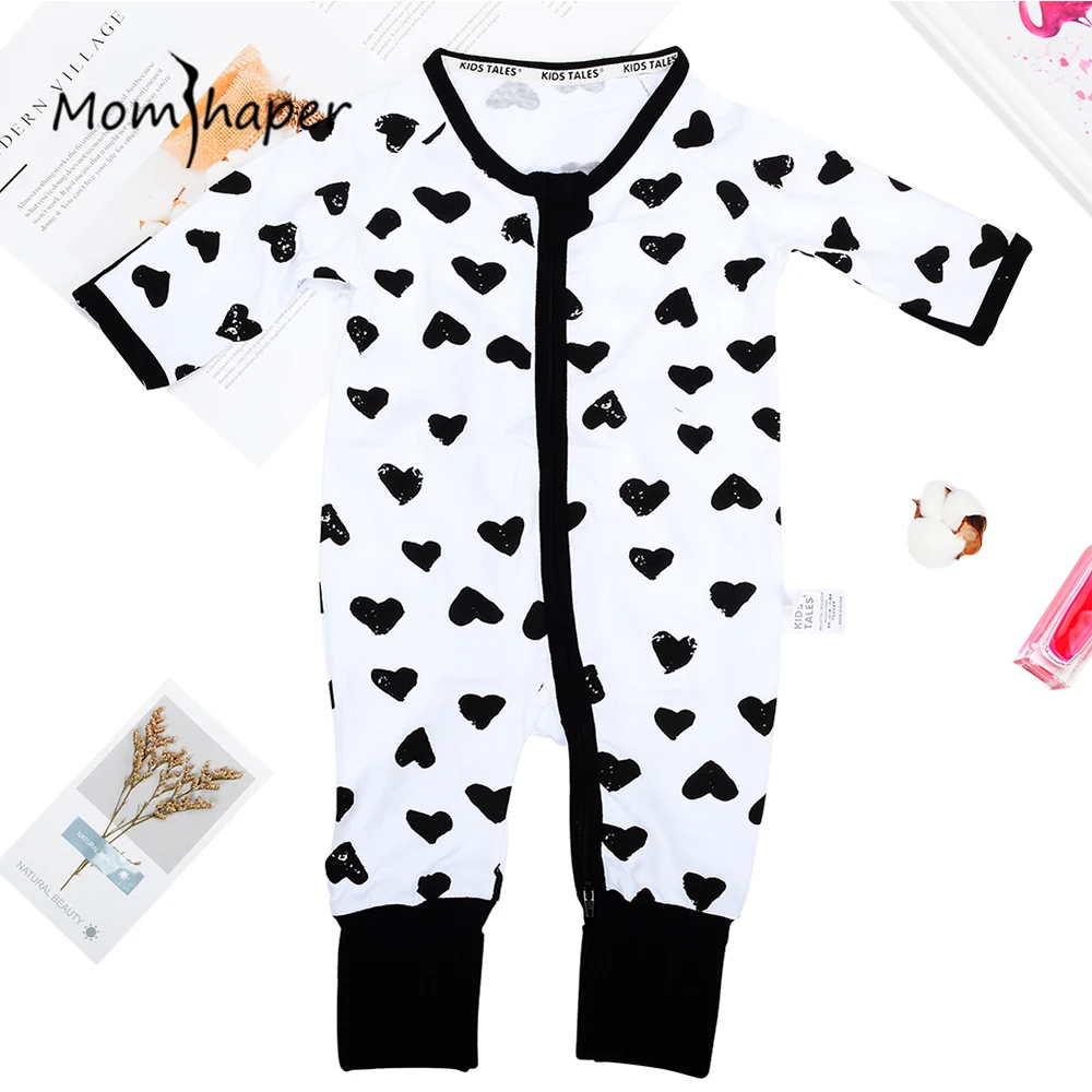 Baby Clothes Rompers Newborn Baby Girl Autumn And Winter Clothes Baby Boys Jumpsuit Heart pattern 0-24 Month Infant Product