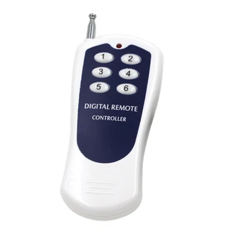 

Promotion DC12V 6CH 8CH 12CH 16CH RF Transmitter Wireless Remote Control with Tracking Number 315/433.92 MHZ PT2262 Hot Sales