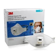 3 м 9211 Защитная N95 Пылезащитная маска противотуманная дымка PM2.5 Automobil вытяжная вентиляция ядовитый газ семейный и профессиональный инструмент защиты площадки