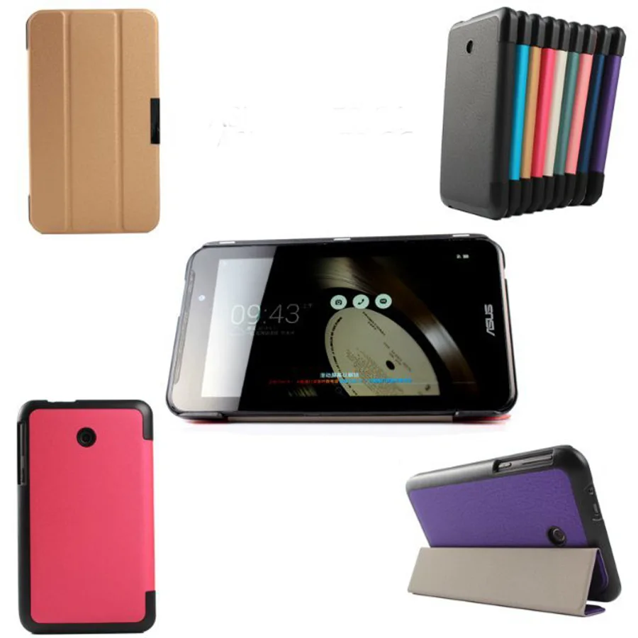 Роскошный ультра тонкий Магнитный кожаный чехол-подставка, умный чехол для ASUS memo pad 7 ME70CX ME70C K01A FonePad 7 FE170CG K012 K017 7"