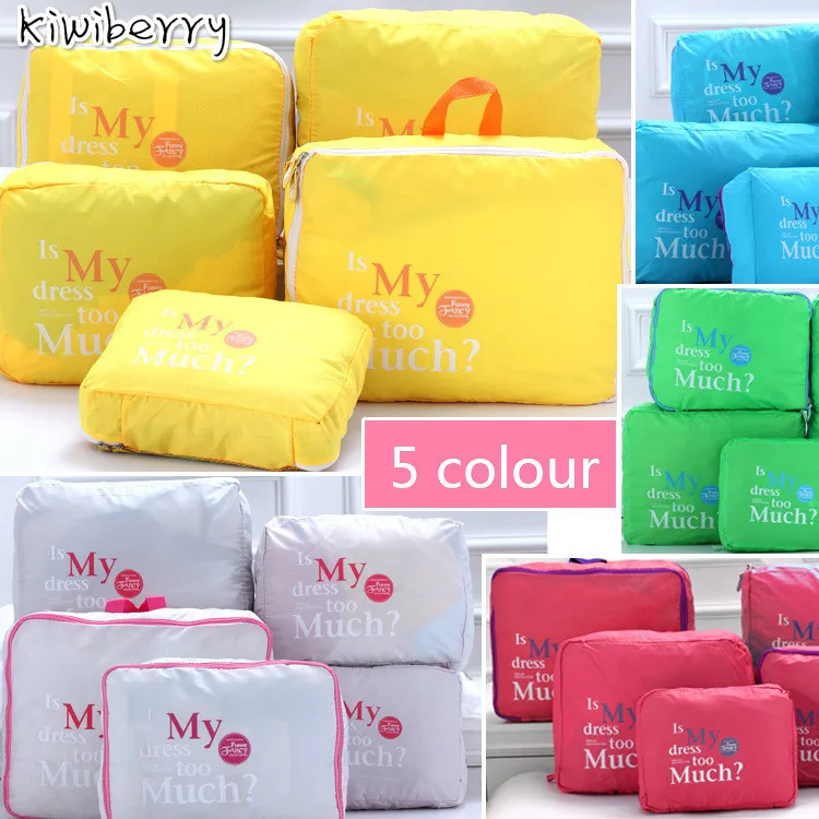 

Outdoor Travel 5 Paper Set Storage Bag Accept Package Waterproof Closet Organizer Vacuum Bag For Clothes Sac Rangement Sous Vide