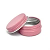 10g/ml Pink Tin Boxes With Screw Thread Lid Metal Storage Box Mini Tea Jars 10pcs Tin Jars For Cream Lip Balm Makeup Organizer ► Photo 2/4