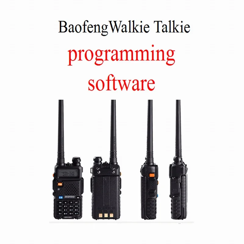Baofeng двухстороннее радио Walkie Talkie программирующее программное обеспечение одна