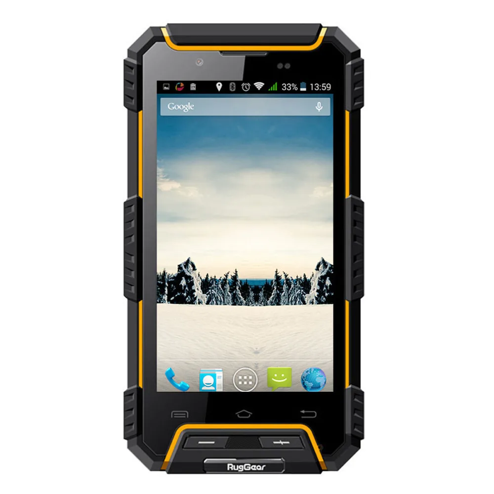 IP68 Водонепроницаемый телефон RugGear rg702 APEX защита от пыли gps Dual SIM Android Смарт