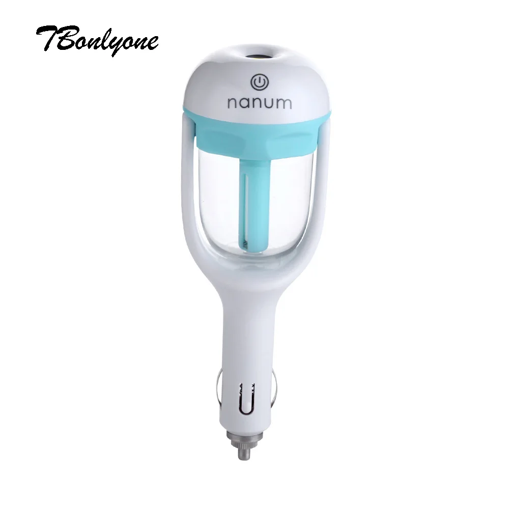 

TBonlyone 50ML Car Humidifier Water Soluble Essential Oil Diffuser Aroma Diffuser Hot Sell Mini Ultrasonic Air Car Humidifier