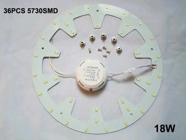 Бренд PRODEM 220V 230V 240V Dia270mm 2000lm 18W Светодиодная Круглая Панель led круглая techo del замена