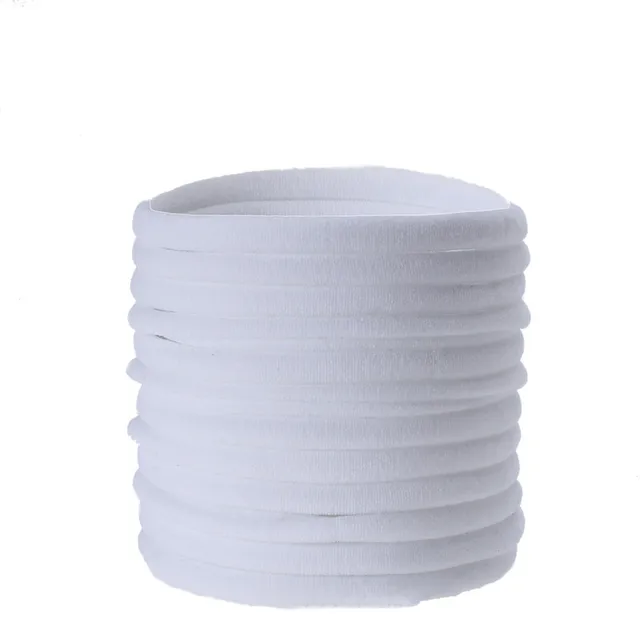 10pcs/lot Nylon Headband for Baby Girl DIY Hair Accessories Elastic Head Band Kids Children Fashion Headwear baby turban 2