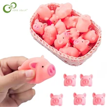 10 шт./лот мультфильм Мягкие очаровательны прекрасный розовый Копилка Vent выдавливается игрушка полые игрушки для плавания каваи Мягкая игрушка "поросенок" стресс игрушка для снятия стресса WYQ