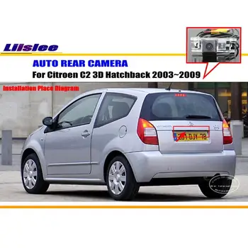 

Car Rear view Camera For Citroen C2 3D Hatchback 2003~2009 Reverse CCD RCA NTST PAL CAM