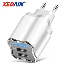 EU/US Universal 2 Ports USB Charger LED Light Power Adapter Good Charging Mobile Phone USB Cable For iphnoe 6 7 8 Samsung Xiaomi EU/US Universal 2 Ports USB Charger LED Light Power Adapter Good Charging Mobile Phone USB Cable For iphnoe 6 7 8 Samsung Xiaomi