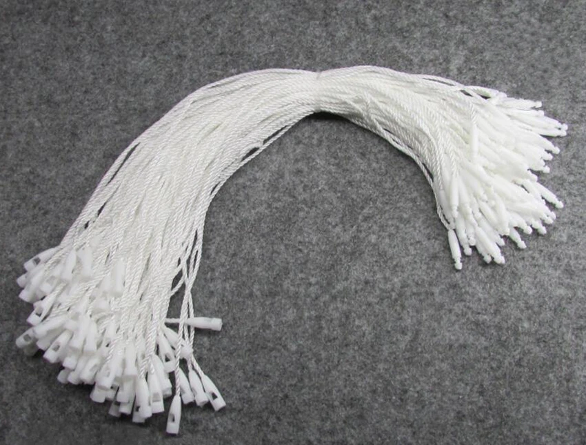 Easy to Install White & Black 2000 Pcs Polyester Twine Hang Tag Fasteners Rope Hang tag String Snap Lock Easy to Install White & Black 2000 Pcs Polyester Twine Hang Tag Fasteners Rope Hang tag String Snap Lock