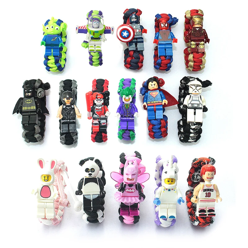 

Avengers 4 Marvel Heroes Blocks Super Hero Iron Man Batman Darth Vader Chicken Unicorn Panda Building Blocks Bricks Toys
