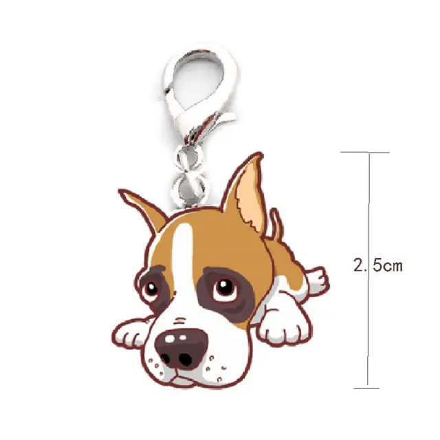 dog tag disc disk pet id enamel accessories collar necklace pendant