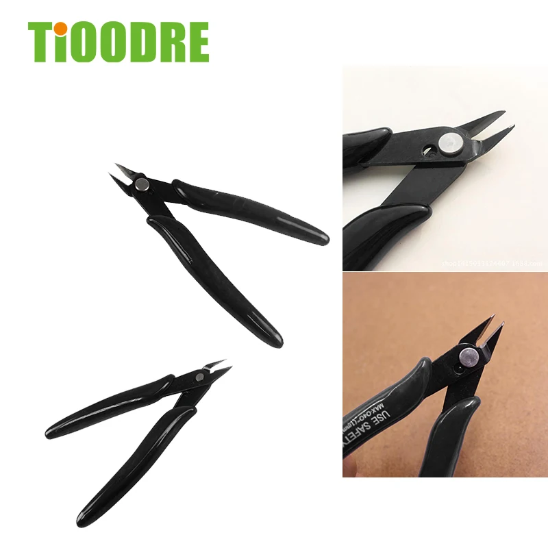 

TiOODRE Diagonal Pliers Carbon Steel Pliers Electric Cable Cutters Cutting Side Snips Flush Pliers Diagonal Pliers Repair Tool