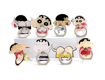 

Wholesales 30pcs/lot Crayon Shinchan Mobile Phone Holder Universal Phone Ring Holder Phone Stand Finger Ring Holder Support