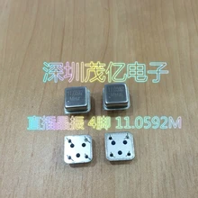 Прямой активный кристалл квадратный OSC DIP-4 часовой половина размера 11,0592 МГц 11,0592 м