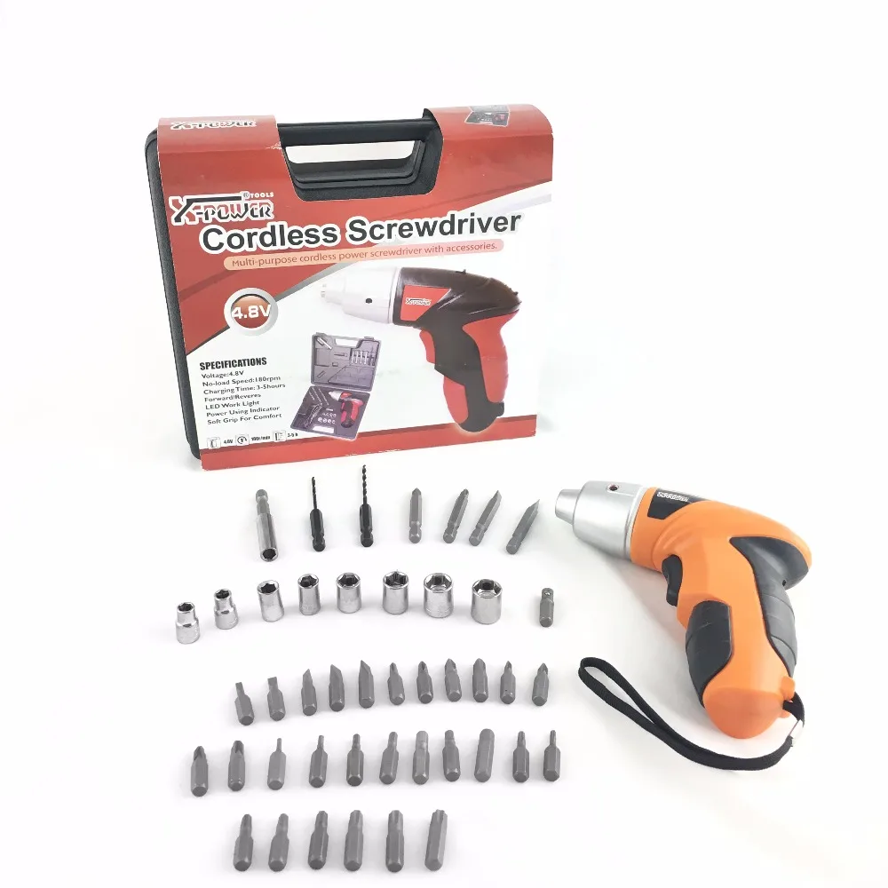 Rechargeable mini Lithium battery electric cordless screwdriver drill