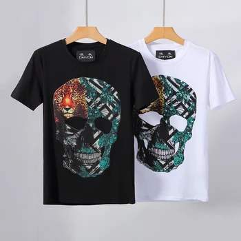 

PPFRIEND Men T-Shirt Hip Hop T Shirts Harajuku European Tshirt Streetwear Summer Cotton Top Tees Short Sleeve ADT906207
