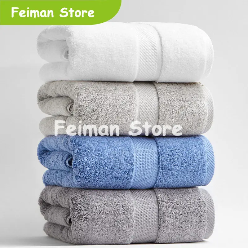 

80*160cm 800g Luxury Thickened cotton Bath Towels for Adults beach towel bathroom Extra Large Sauna for home Towels