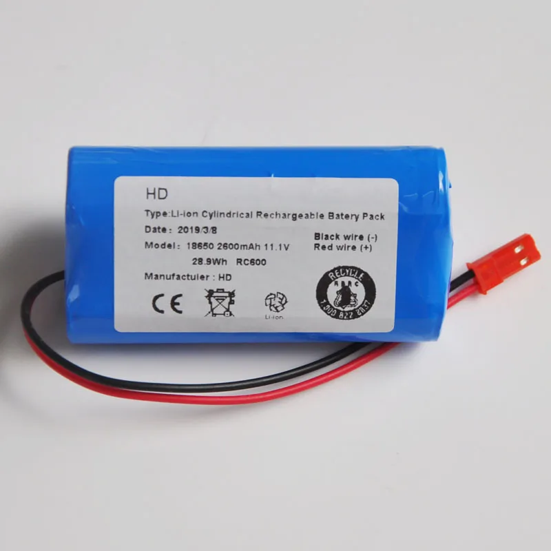 

11.1V 2600mAh Li-ion Battery Pack 12V for Chuwi ilife V1 V3 X3 V3 V5 X5 V5S CW310 ecovacs CEN250 Panda BTG90