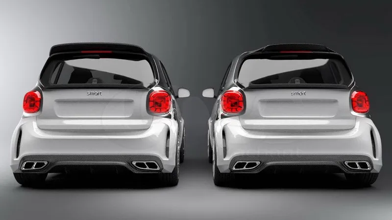 2015-2017 Smart Fortwo C453 & Forfour W453 AMG Style Body Kit FRP (8)