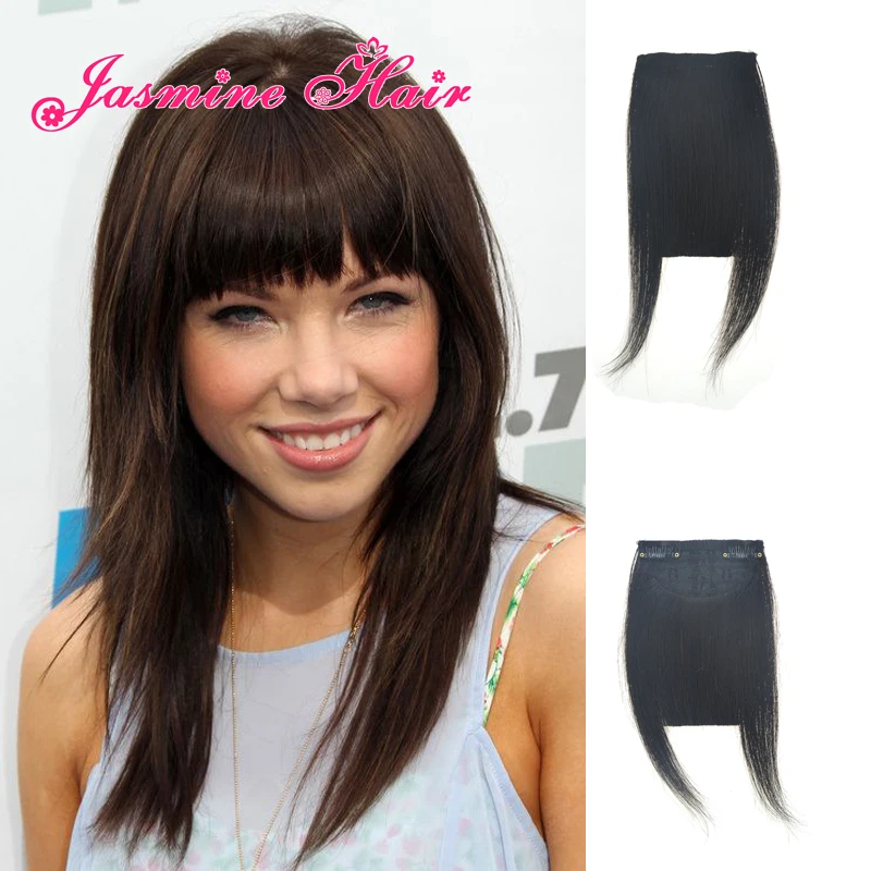Front bangs hair bang extension clip in hair bangs Brazilian human hair