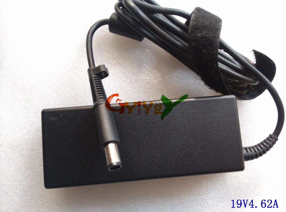 19 5 V 4.62A адаптер переменного тока для HP 8710w nc44000 nc6400 6930p 8530p 4510s 6515s 4710s G60 G70 NX8420 NX9420 CQ40
