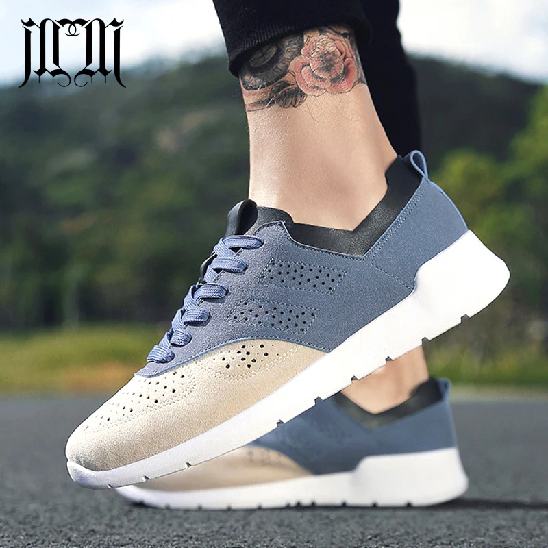 

MumuEli 2019 New High Quality Mix Red Blue Black Men Shoes Designer Adult Male Fashion Luxury Breathable Flat Casual Sneakers A2