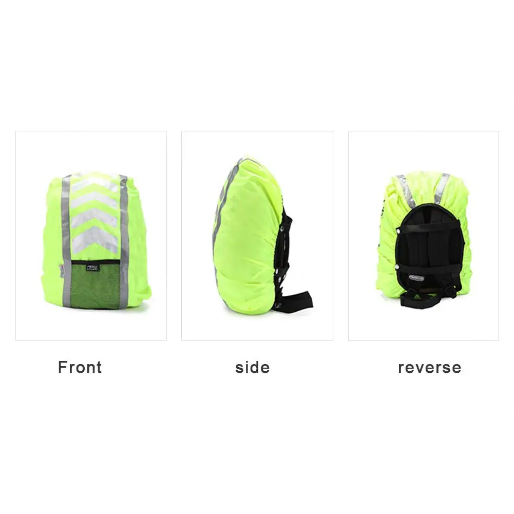 Открытый Чехол для сумки дождевик водонепроницаемый чехол светоотражающий рюкзак пылезащитный чехол для езды на велосипеде Кемпинг Туризм Спортивные сумки дождевик