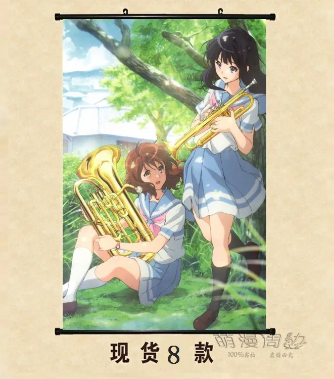 Аниме хибайк! Euphonium Kousaka Reina & Tanaka Asuka Ogasawara Haruka домашний Декор настенный плакат