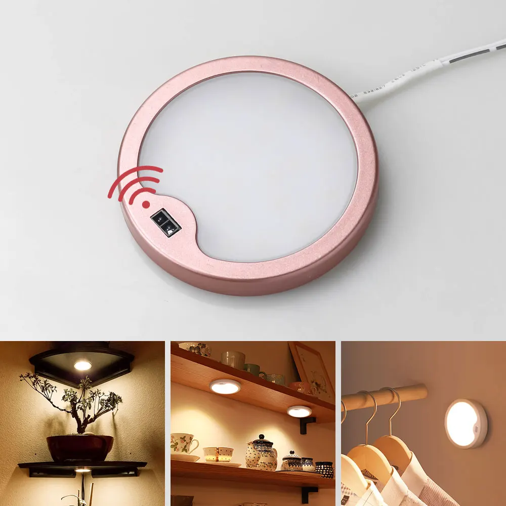  PIR 12V Under Cabinet Light Kitchen Motion Sensor LED Wardrobe Lighting Cabinet Lamp Cupboard Light - 33031992898