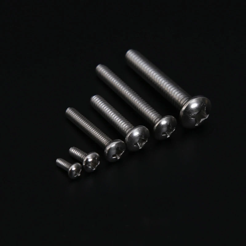 Brighton 1/4-20 X 3/4 Phillips Pan Head Machine Screws – 18-8 Stainless Steel, Qty 100
