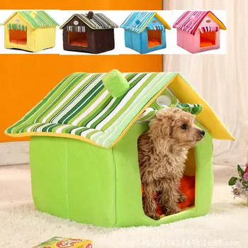 

Pets Dog House Dog Bed Removable Pet Bed for Dogs Waterproof Pet House Bed Cover Mat House for Small Dogs
