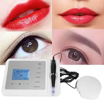 

Permanent Makeup Tattoo Machine Lip Eyebrow Microblading Device Kit EU Plug for Eyebrow
