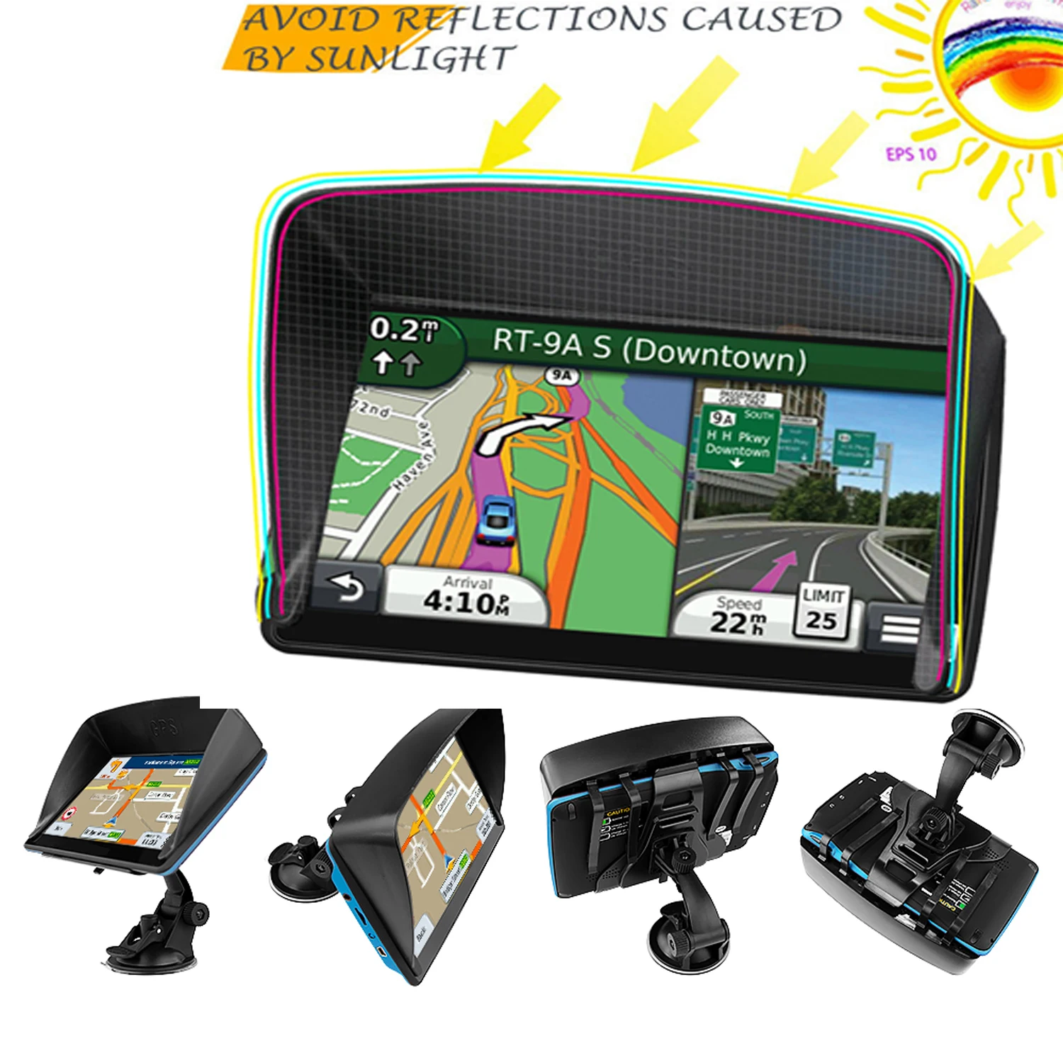 Автомобильный GPS навигатор 7 дюймов HD 256 Мб FM Navitel спутниковая навигация новейшая
