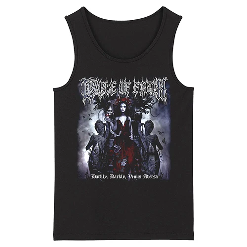 Кровопрочная Колыбель Filth Grindcore HardMetal Deathcore Мужская мода o-образным вырезом Майки Азиатский размер - Цвет: 4