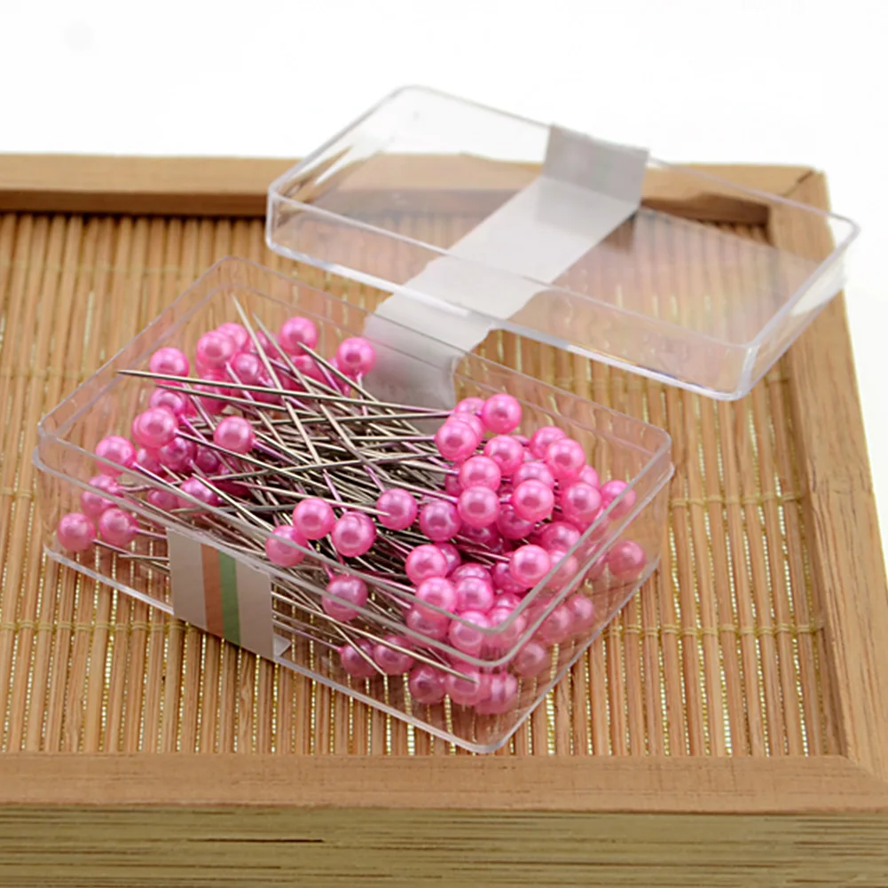 Needle Sewing Tool DIY Embellish Pearl Box Packed Professional Craft Pins Dress Making