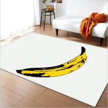 Банановый паттерн ребенок пол игровой коврик/коврик для спальни, большая площадь мягкие ковры для мультфильм дети ковер украшения комнаты