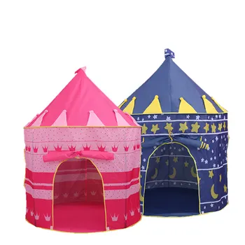 

Portable Princess Castle Play Tent Children Teepee Tent Children's Tent Playhouses for Kids