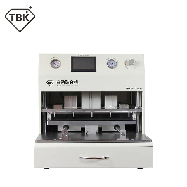 

TBK 18 inch LCD Touch Screen Vacuum Laminator Machine OCA Vacuum Laminating Machine + UV curing lamp Curved Touch Screen Repair